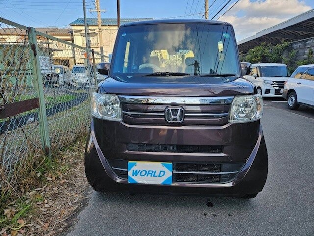 ホンダ N-BOX 660 G Lパッケージ　ナビTVETCオートミラードラレコ前後リモコンキー2検査付き （ブラウン）