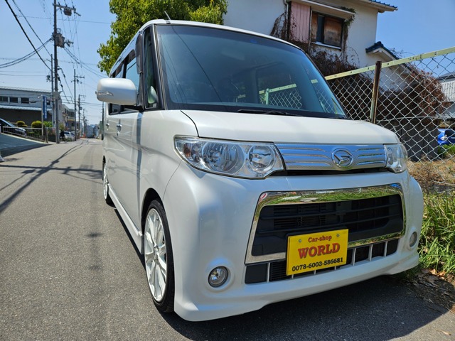 ダイハツ タント 660 カスタム RS 16インチローダウンタイヤ新品ETC