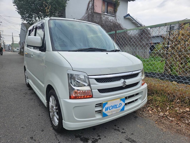 スズキ ワゴンR 660 FX-S リミテッド BluetoothナビTVETCカーボン調パネル社外アルミホイール