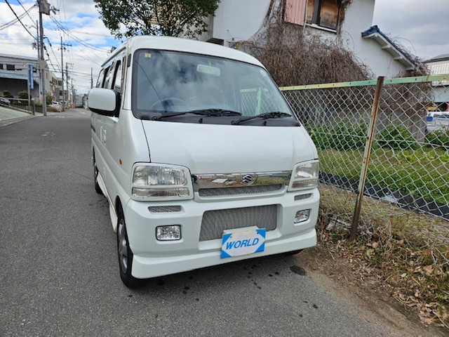 スズキ エブリイワゴン 660 スポーツ オートstepターボ電格ミラー